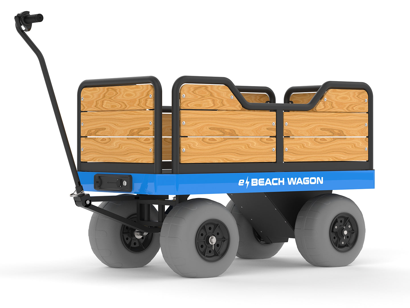 The COOLEST Beach Cart! - E-Beach Wagon! 