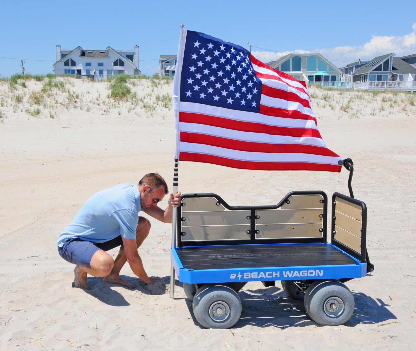 powerful electronic beach wagon