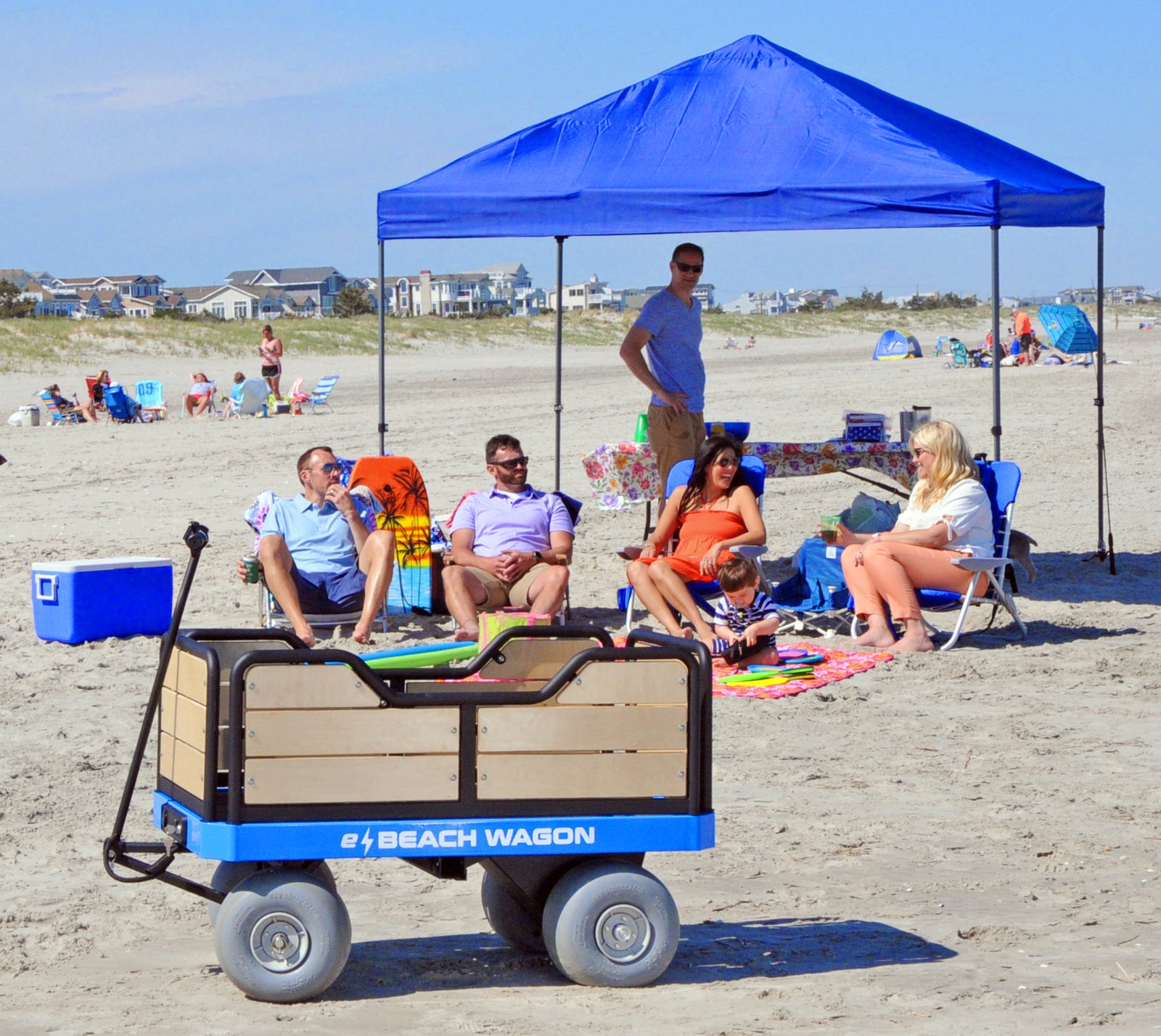 high-performing motorized beach wagon