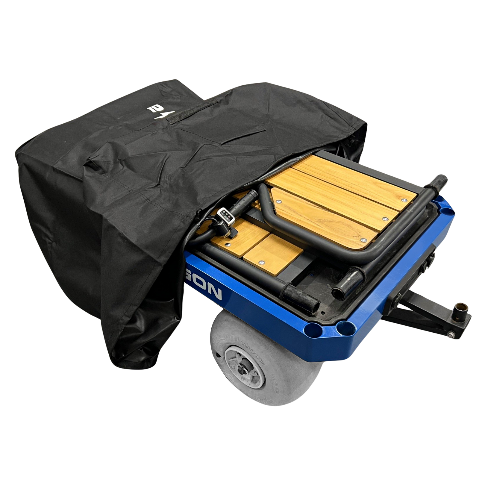 rechargeable motorized beach wagon