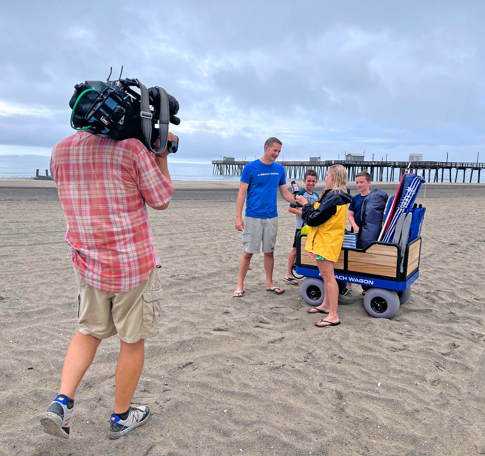 low-maintenance electronic beach wagon
