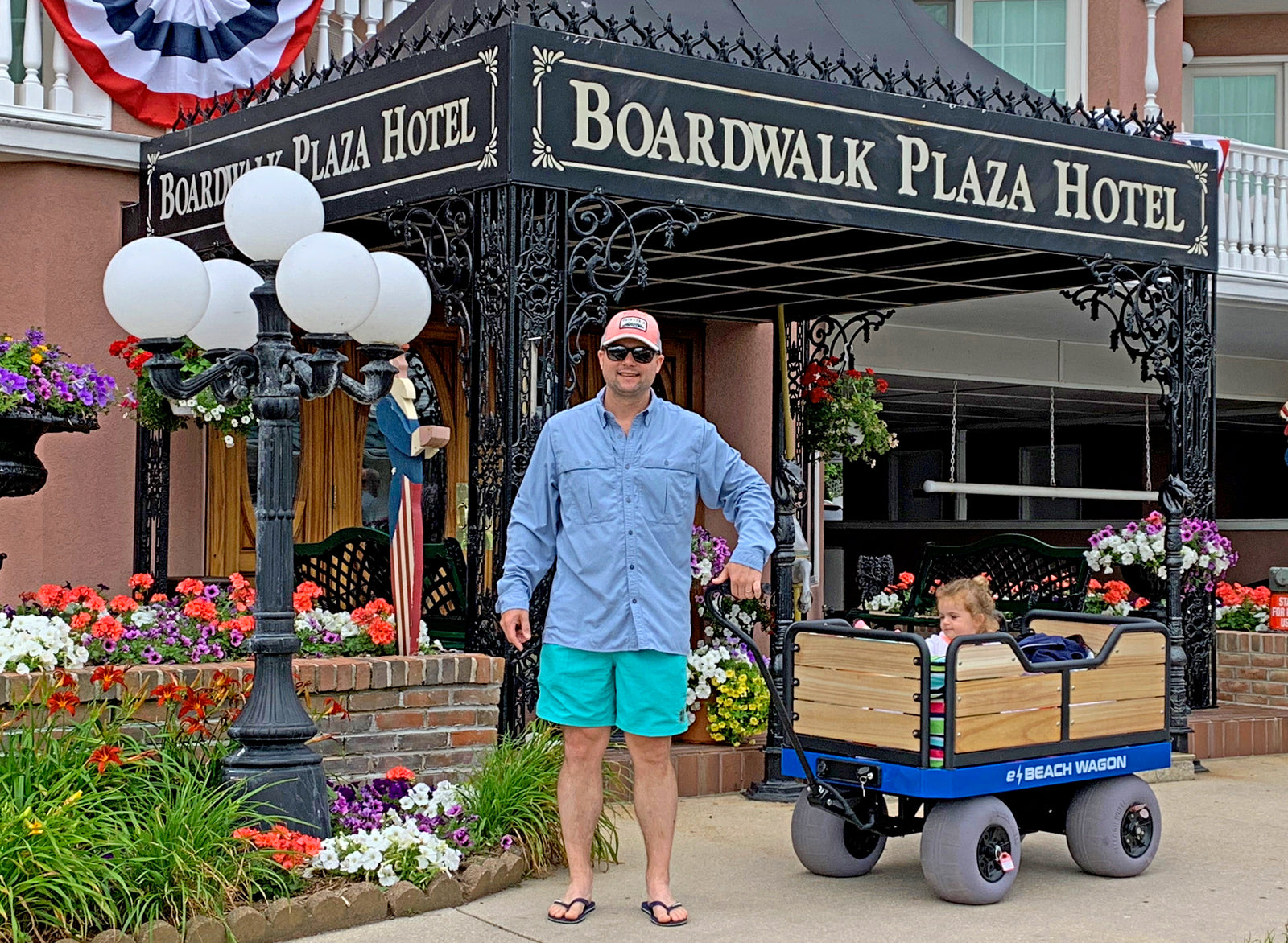 cutting-edge electronic beach cart