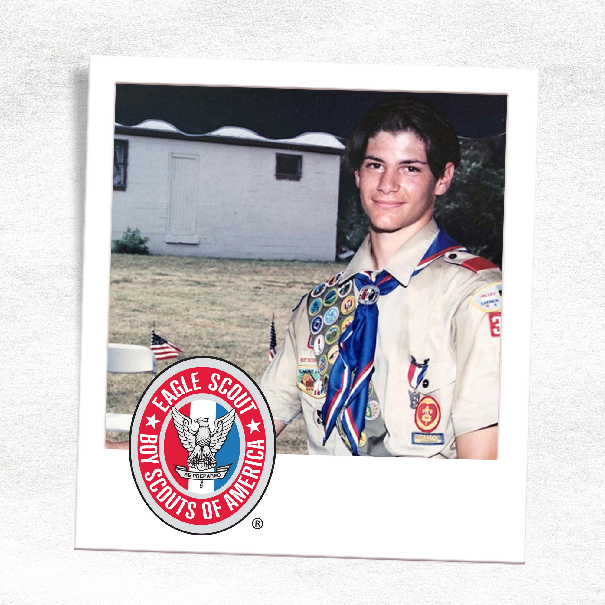 Mike Mogan as an Eagle Scout