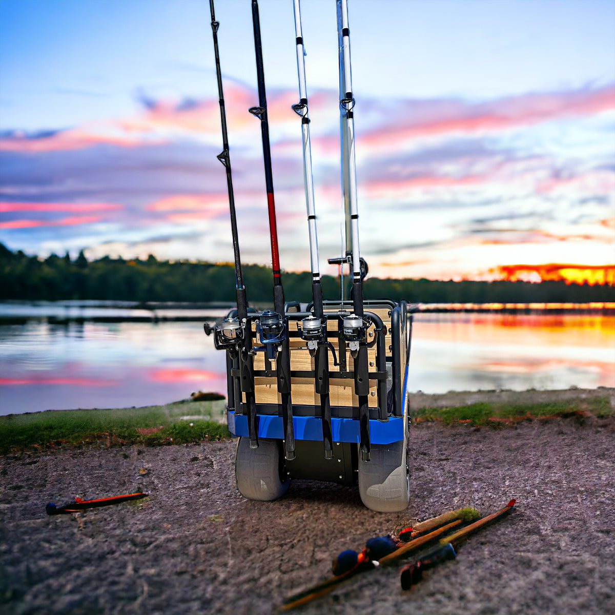high-performing motorized beach cart