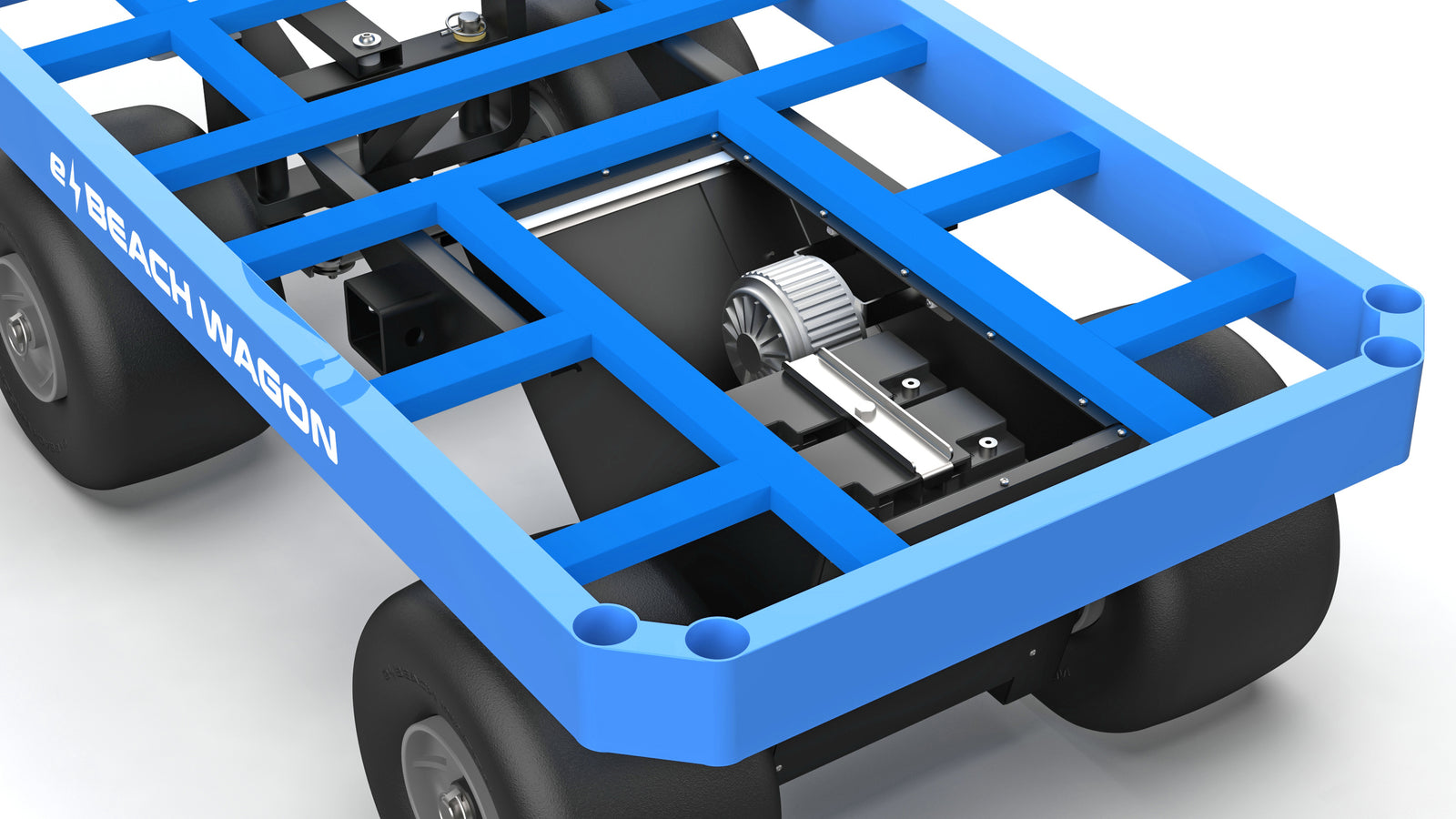 e-Beach Wagon's protected compartment