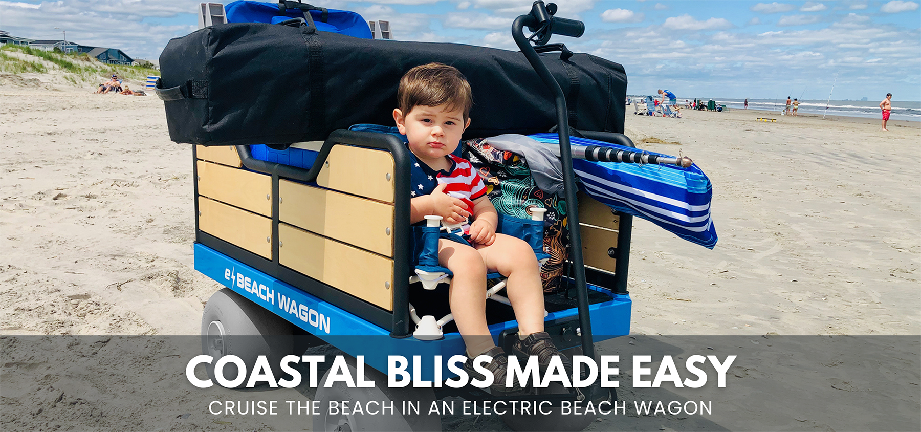 electric beach trolley to the rescue