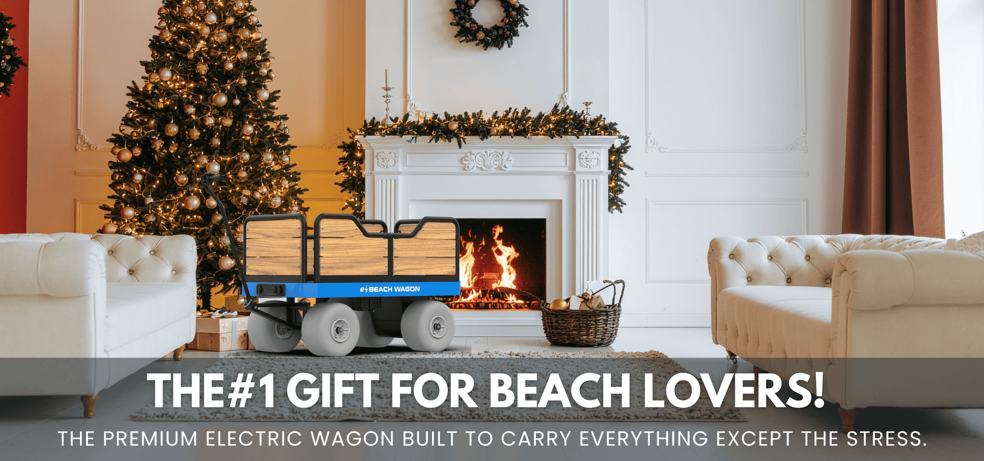e-Beach Wagon, the #1 holiday gift for beach lovers and grandparents