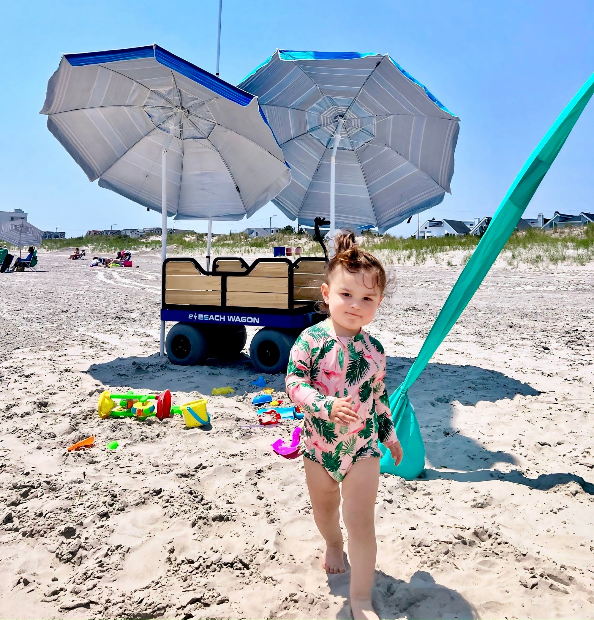 6.5' Beach Tilt Umbrella