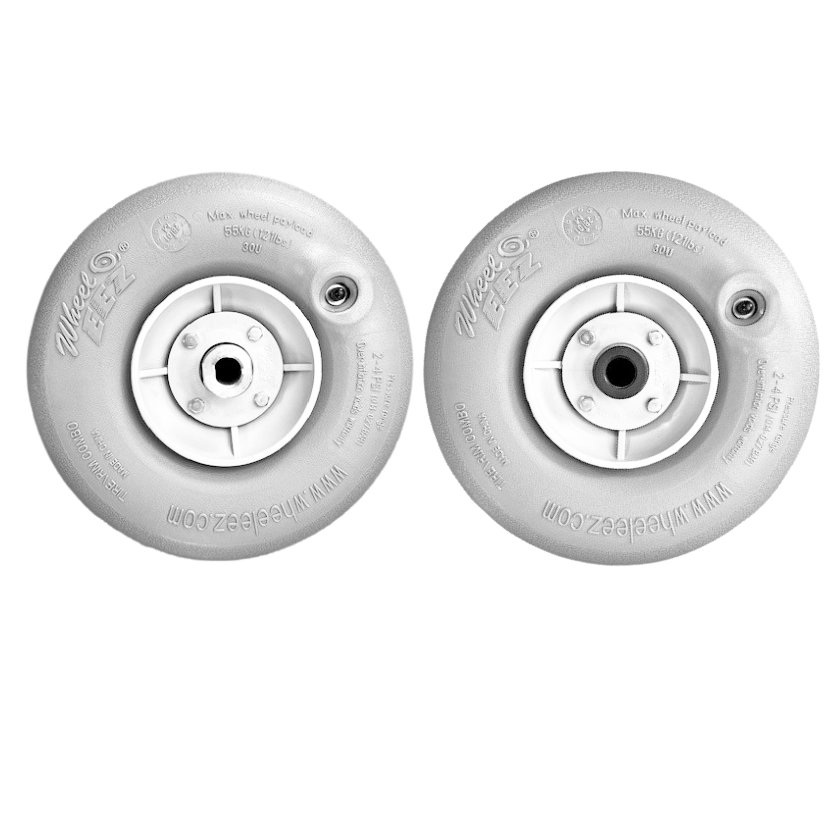 Wheeleez low-pressure balloon tires for e-Beach Wagon