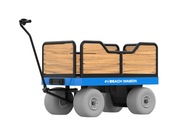 e-Beach Wagon powered trolley motorized cart
