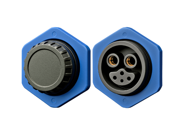 Charge your e-Beach Wagon with a charger conveniently located on the control panel or remove your lithium battery from the wagon and charge