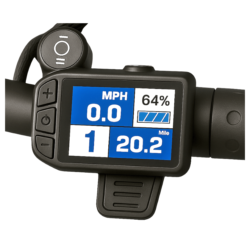 e-Beach Wagon 5-speed variable control goes up to 4 mph