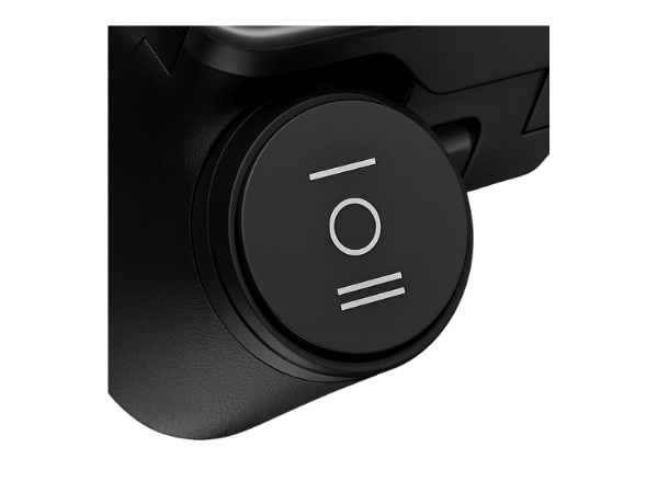 Every e-Beach Wagon has a forward, reverse, and neutral switch for manual pulling