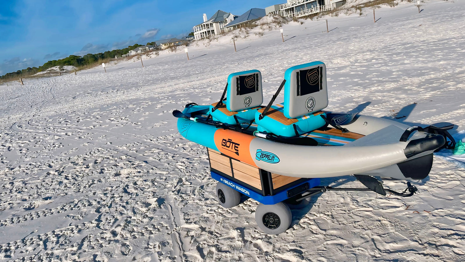 robust electronic beach cart