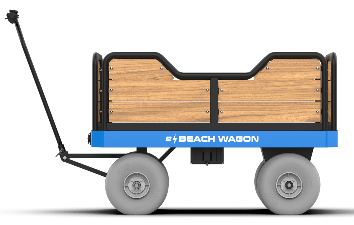 high-performing motorized beach cart
