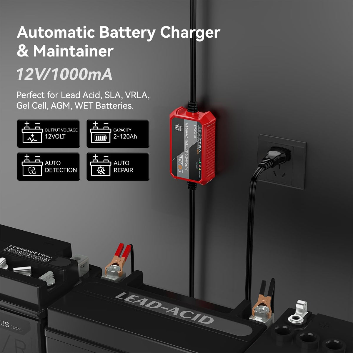 Gen-1 Automatic Trickle Battery Charger