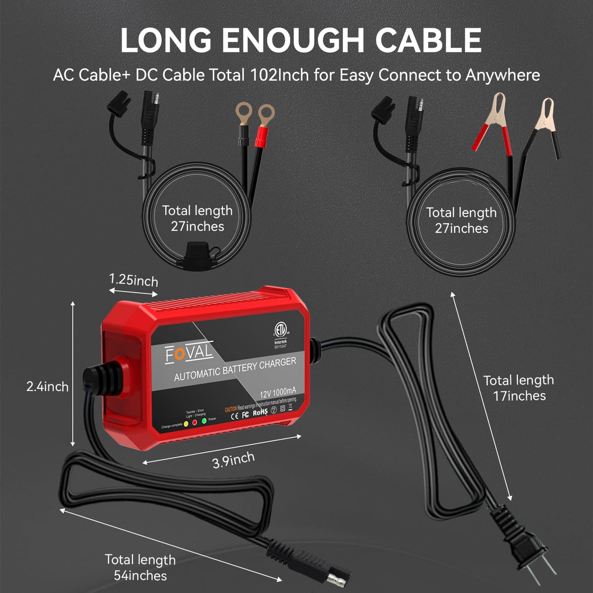 Gen-1 Automatic Trickle Battery Charger