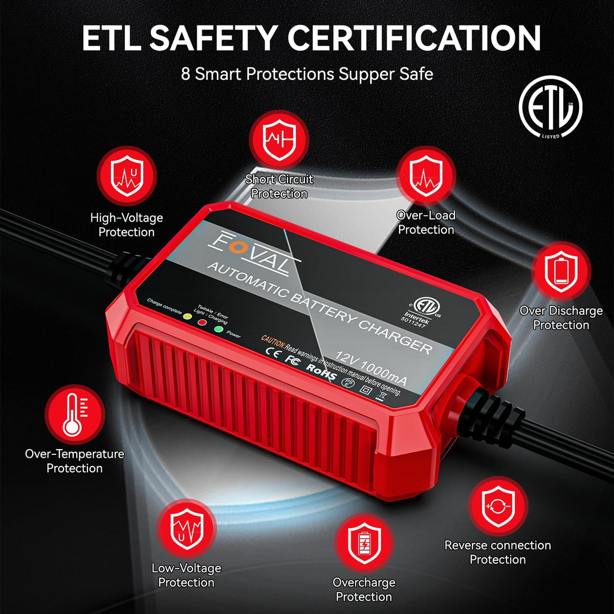 Gen-1 Automatic Trickle Battery Charger