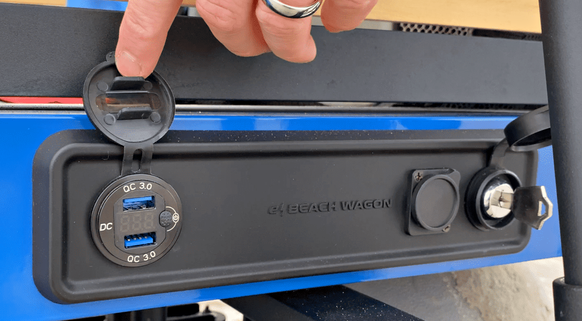 e-Beach Wagon Charging Device