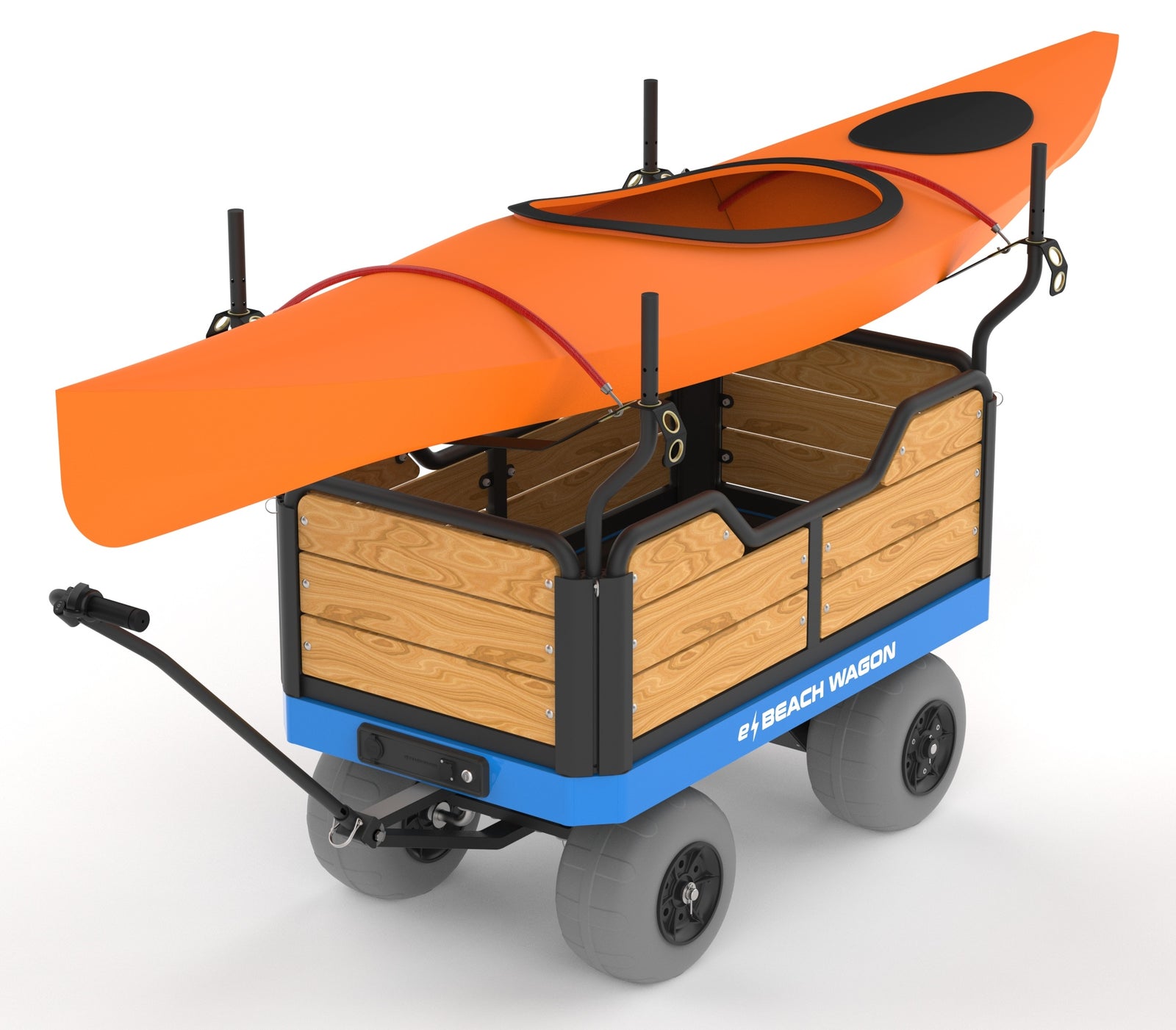 multifunctional electronic beach cart